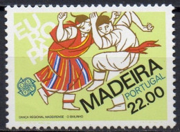 MADEIRA 1981 - EUROPA CEPT - FOLKLORE - YVERT 75** - Dance