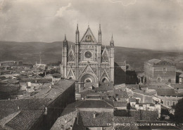 AD205 Orvieto (Terni) - Cattedrale Duomo E Panorama Della Città / Viaggiata 1952 - Sonstige & Ohne Zuordnung