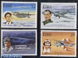 Ireland 1998 Aviation Pioneers 4v, Mint NH, Transport - Aircraft & Aviation - Unused Stamps