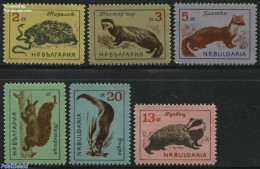 Bulgaria 1963 Animals 6v, Mint NH, Nature - Animals (others & Mixed) - Fish - Hedgehog - Snakes - Nuevos