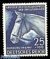 Germany, Empire 1941 Horse Races 1v, Mint NH, Nature - Horses - Ungebraucht