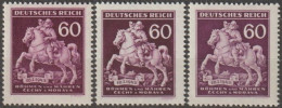 01/ Pof. 102, Basic Colors - Unused Stamps
