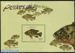 Angola 2001 Fish S/s, Mint NH, Nature - Fish - Poissons