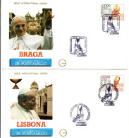 Pape Jean-Paul II - Joao Paulo II - Lisboa & Braga 1982 - Brieven En Documenten