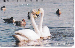 TARJETA DE JAPON DE UNOS CISNES (BIRD-PAJARO) CISNE - Otros & Sin Clasificación