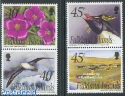 Falkland Islands 2002 Island Series, Westpoint 2x2v [:], Mint NH, Nature - Birds - Flowers & Plants - Penguins - Andere & Zonder Classificatie