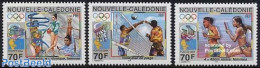 New Caledonia 2004 Olympic Games 3v, Mint NH, Sport - Olympic Games - Volleyball - Unused Stamps