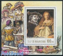 Mauritania 1984 Rembrandt S/s, Mint NH, Art - Paintings - Rembrandt - Andere & Zonder Classificatie