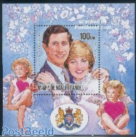 Mauritania 1984 Charles & Diana S/s, Mint NH, History - Charles & Diana - Kings & Queens (Royalty) - Case Reali