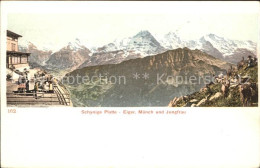 11762414 Schynige Platte Mit Eiger Moench Jungfrau Schynige Platte - Autres & Non Classés