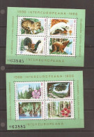 LP 1152 Romania -1986- COLABORAREA CULTURAL ECONOMICA INTEREUROPEANA, Blocuri N1 - Sonstige & Ohne Zuordnung