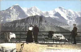 11762391 Schynige Platte Mit Eiger Moench Jungfrau Schynige Platte - Autres & Non Classés