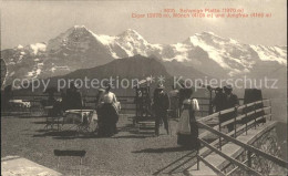 11762384 Schynige Platte Mit Eiger Moench Jungfrau Schynige Platte - Autres & Non Classés