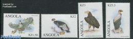 Angola 2000 Birds Of Prey 4v, Mint NH, Nature - Birds - Birds Of Prey - Angola