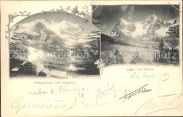 11762348 Wengernalp Mit Jungfrau Eiger Moench Wengen - Autres & Non Classés