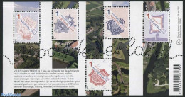 Netherlands 2015 Beautiful Netherlands S/s (mixed Issue), Mint NH, Art - Castles & Fortifications - Ongebruikt