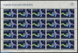 Liechtenstein 1979 European Council M/s, Mint NH, History - Europa Hang-on Issues - Neufs