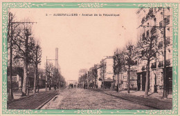 Aubervilliers - Pantin - Avenue De La Republique   -   CPA °J - Aubervilliers
