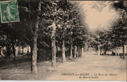 Gréoux Les Bains Le Parc De L’hôtel Du Grand Jardin - Gréoux-les-Bains
