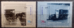 D7467. Trucks - Coaches - Post - Argentina Yv 1891-92 MNH - 1,50 (6) (1) - Camiones