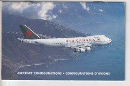 Small Booklet Air Canada Fleet Aircraft Configurations - 1919-1938: Entre Guerras