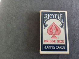 Jeu De 54  Cartes "  BICYCLE  BLEU  "   Américain  -   Bon état     Net  6 - Carte Da Gioco