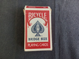 Jeu De 54  Cartes "  BICYCLE  ROUGE  "   Américain  -   Bon état     Net  6 - Speelkaarten