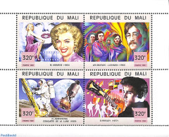 Mali 1999 20th Century Events 4v M/s, Mint NH, Performance Art - Transport - Elvis Presley - Marilyn Monroe - Music - .. - Elvis Presley