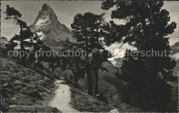 11761998 Zermatt VS Blick Aus Dem Arvenwald Auf Riffelalp Matterhorn  - Otros & Sin Clasificación