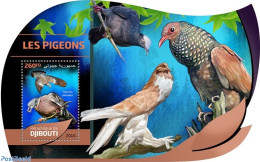 Djibouti 2016 Pigeons, Mint NH, Nature - Birds - Pigeons - Gibuti (1977-...)