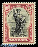 Malta 1930 10sh, Stamp Out Of Set, Mint NH - Malte