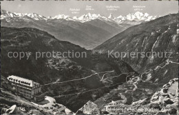 11761941 Furka Walliser Alpen Dom Alphubel Weisshorn Furka - Otros & Sin Clasificación