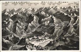 11761922 Furkapass Panorama Walliser-Alpen Berner-Alpen Rhone Gletscher Furka - Otros & Sin Clasificación