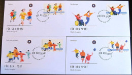 DEUTSCHLAND 2001 Mi-Nr. 2165/68 FDC - 2001-2010