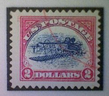 United States, Scott #4806a, Used(o), 2013, Inverted Jenny, Single, $2, Blue, Black, And Red - Gebraucht