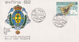 MATASELLOS  1982  STA.CRUZ TENERIFE - Briefe U. Dokumente