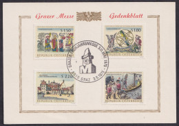 Austria 1975, Graz Fair (Grazer Messe), Special Postmark & Card - Other & Unclassified