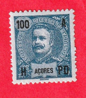 ACR0450- AÇORES 1906 Nº 103- MNH - Açores