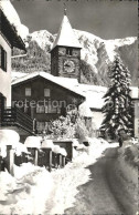 11759118 Klosters GR Evangelische Kirche Verschneit Klosters GR - Autres & Non Classés