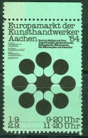 So Sticker | Germany. Europamarkt Der Kunsthandwerker '84 Aachen #5-0106 - Aufkleber