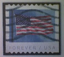 United States, Scott #5342, Used(o) Coil, 2019, Flag Definitive, (55¢) - Usados