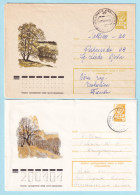 USSR 1978.0628-0705. Landscapes. Prestamped Covers (2), Used - 1970-79