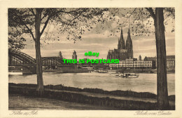 R597068 Koln A. Rh. Blick Von Deutz. No. 3610. Bruno Hansmann - Welt