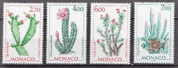 Monaco MNH Set - Cactusses