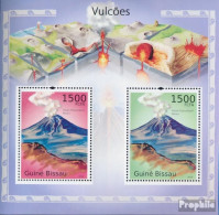 Guinea-Bissau Block 859 (kompl. Ausgabe) Postfrisch 2010 Vulkane - Guinée-Bissau