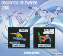 Guinea-Bissau Block 781 (kompl. Ausgabe) Postfrisch 2010 Snowboarden - Guinée-Bissau