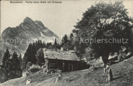 11758754 Braunwald GL Mit Ortstock Braunwald - Other & Unclassified