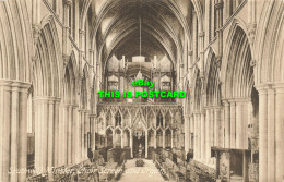 R599383 Southwell Minster. Choir Screen And Organ. F. Frith. No. 35562 - Wereld