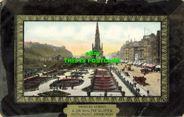 R597930 Princes Street And Sir Walter Scotts Monument. Edinburgh. Art Publishing - Wereld