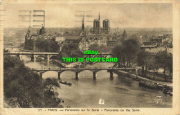 R597931 55. Paris. Panorama Sur La Seine. Panorama On Seine. A. Leconte. 1939 - Wereld